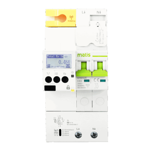 Multi-functional Smart Metering RCBO MT61GR