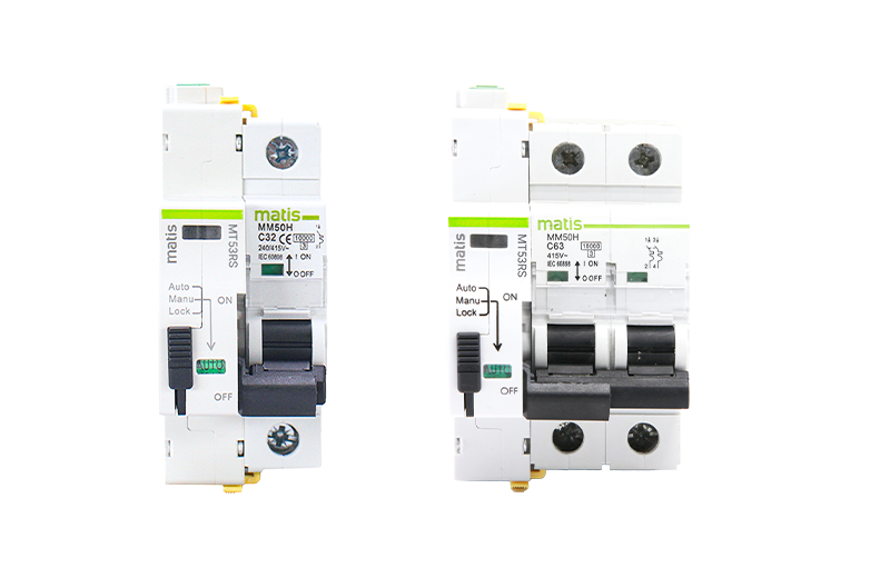 Remote-controlled MCB in 3U MT53RS - Matismart