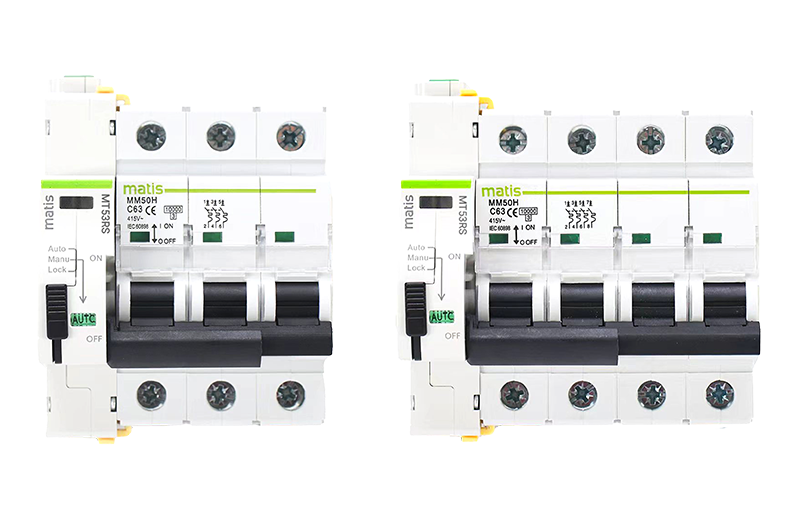 Remote-controlled MCB in 3U MT53RS - Matismart